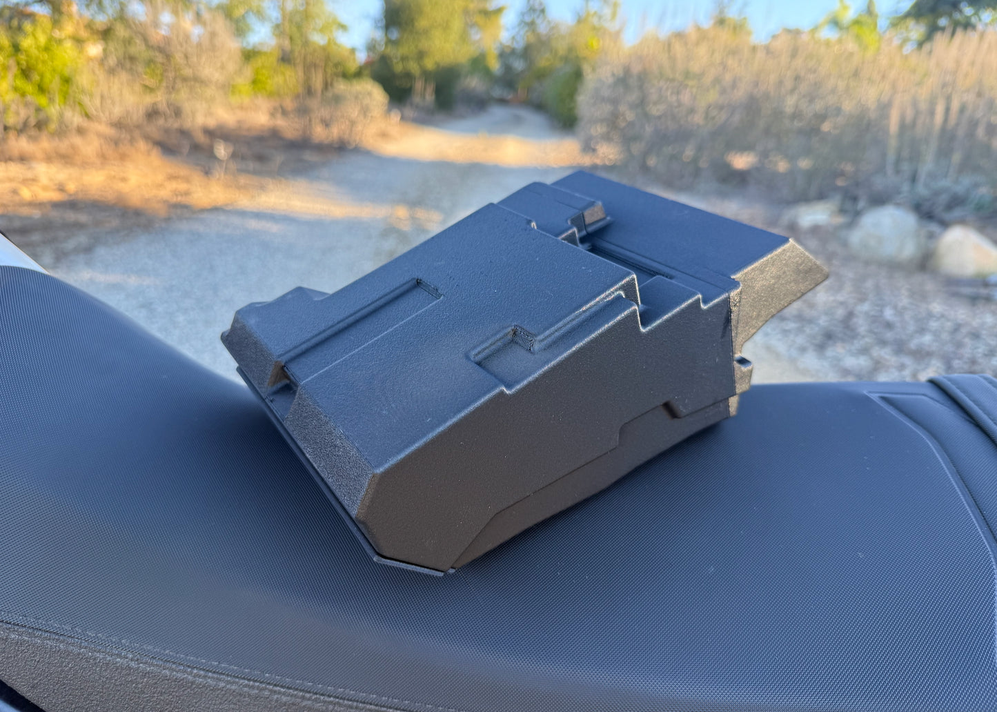 MotoCubby: Under-Seat Storage Box for Yamaha Tenere 700 Rally Seat (’19–’24)