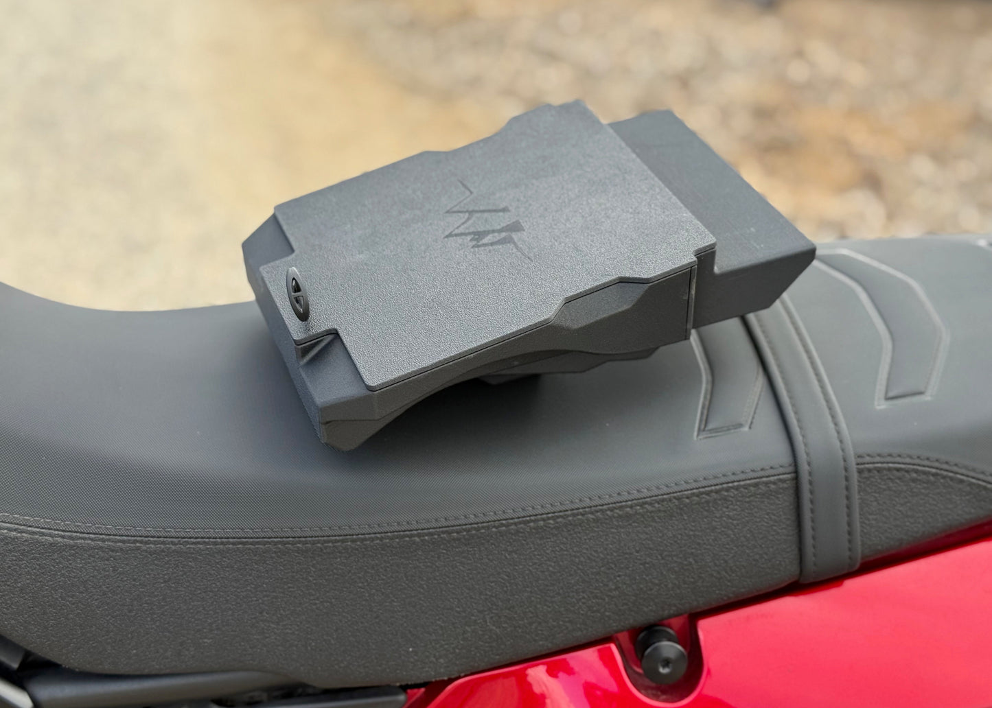 MotoCubby: Under-Seat Storage Box for Yamaha Tenere 700 Rally Seat (’19–’24)