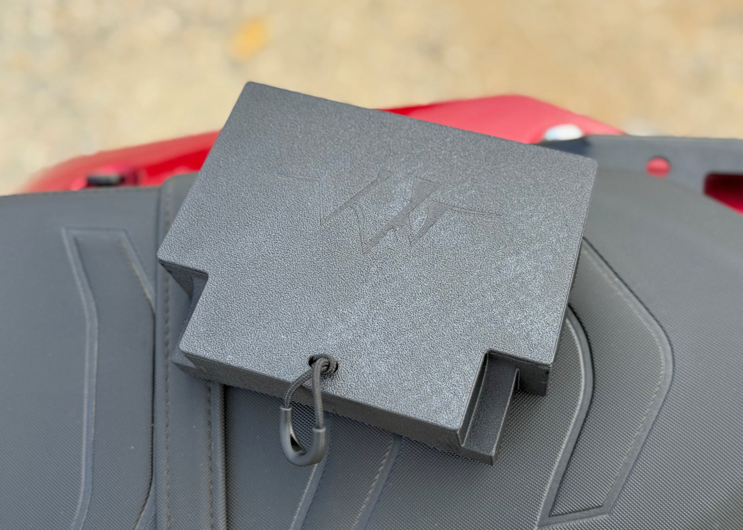 MotoCubby: Under-Pillion Seat Storage Box for Yamaha Tenere 700
