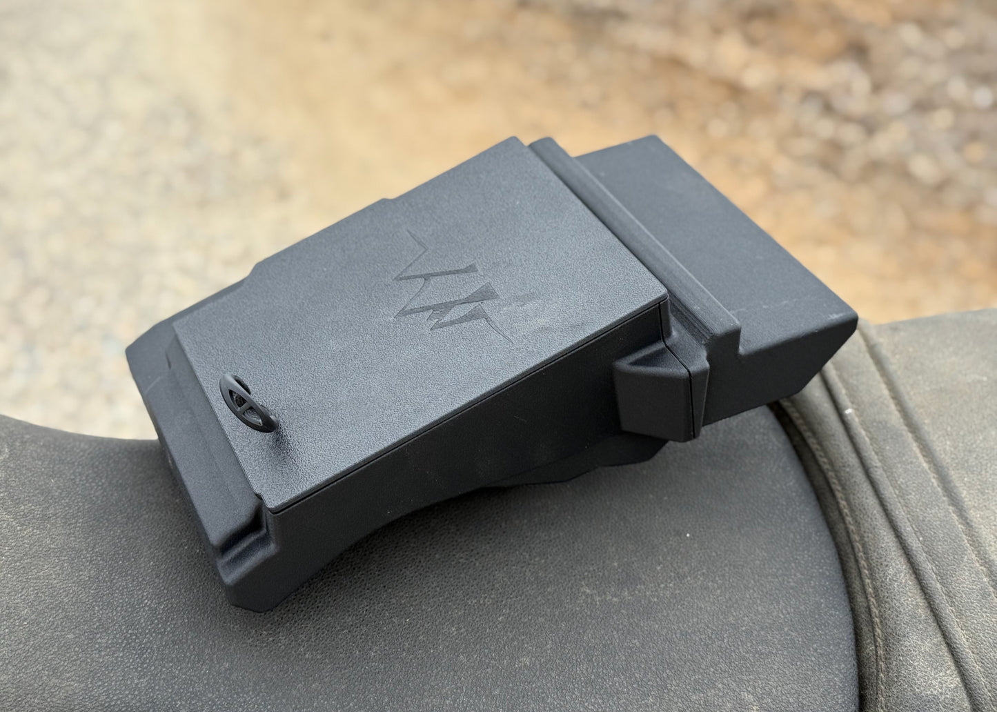 MotoCubby: Under-Seat Storage Box for Yamaha Tenere 700 OEM Seat (’19–’24)