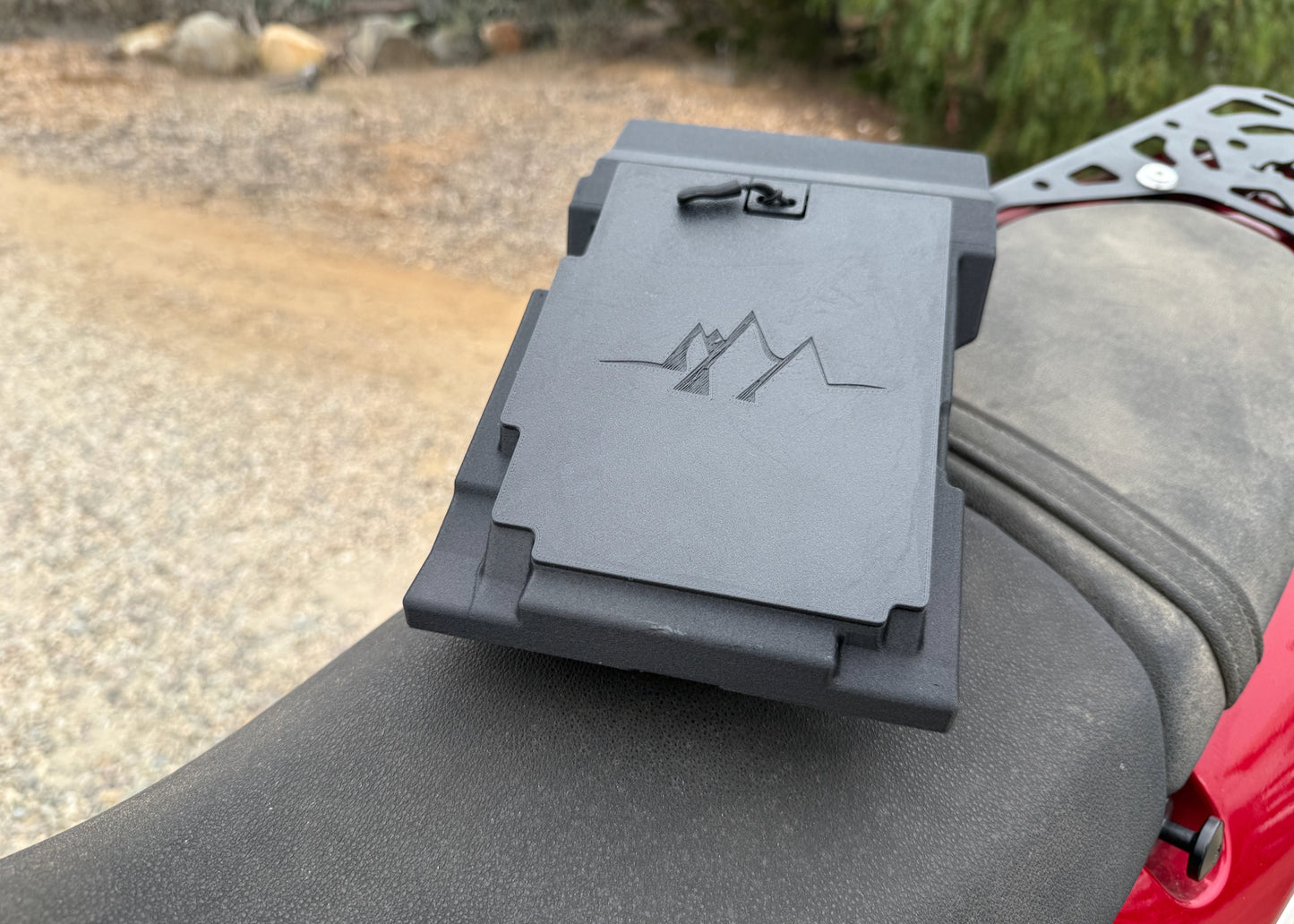 MotoCubby: Under-Seat Storage Box for Yamaha Tenere 700 OEM Seat (’19–’24)