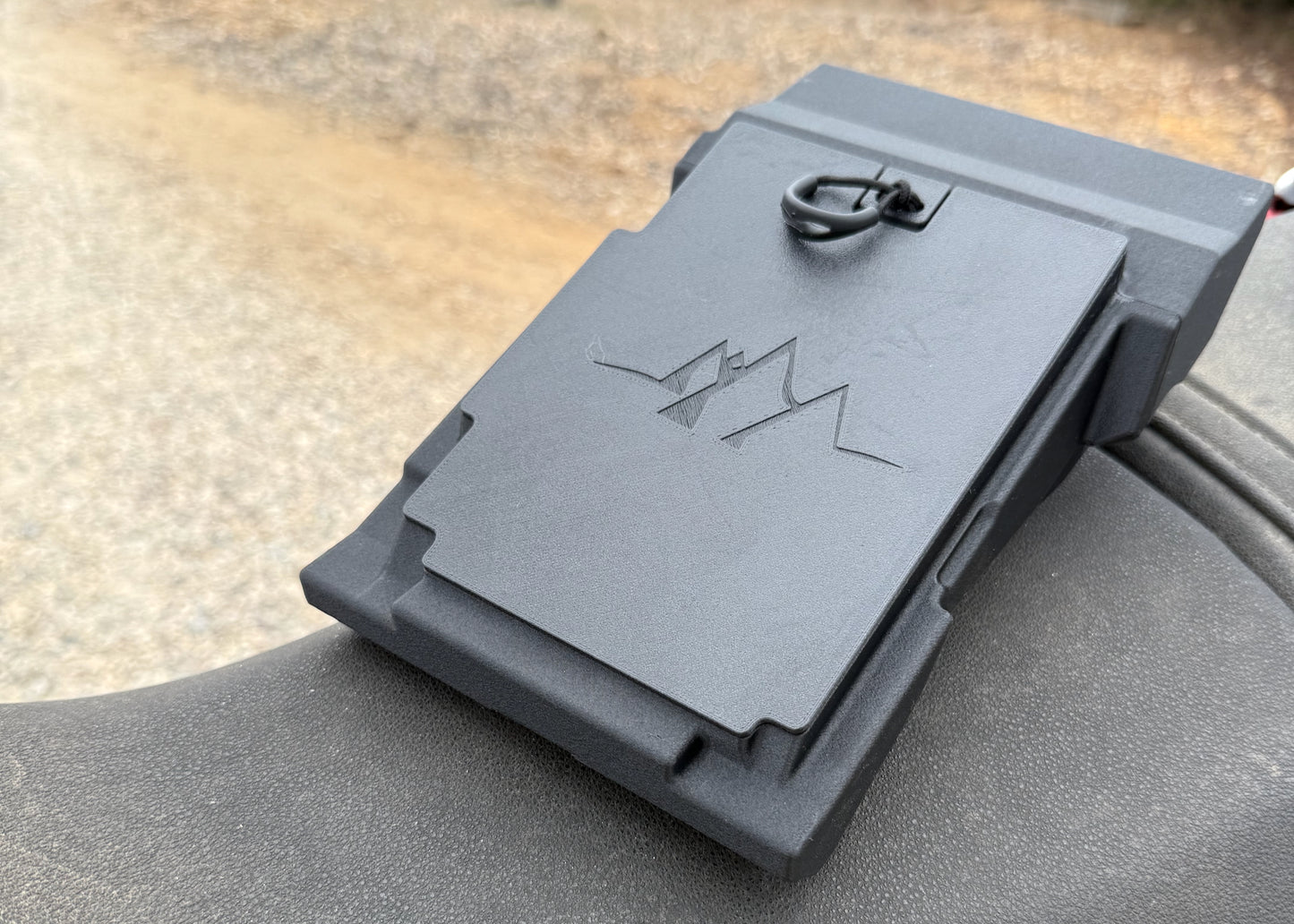 MotoCubby: Under-Seat Storage Box for Yamaha Tenere 700 OEM Seat (’19–’24)