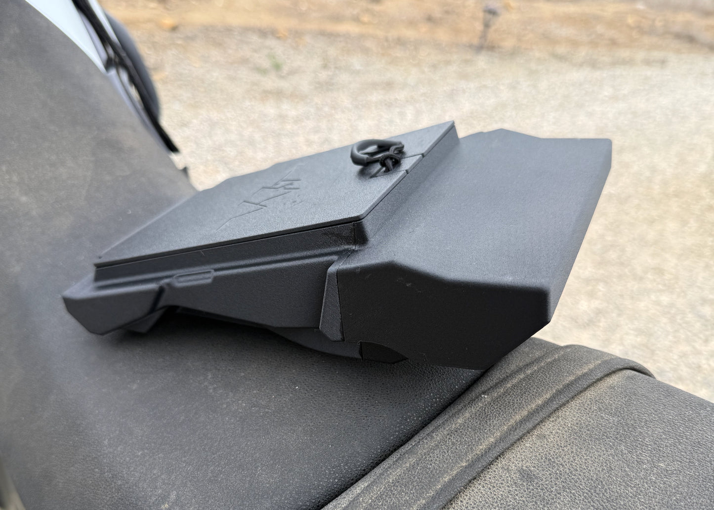 MotoCubby: Under-Seat Storage Box for Yamaha Tenere 700 OEM Seat (’19–’24)