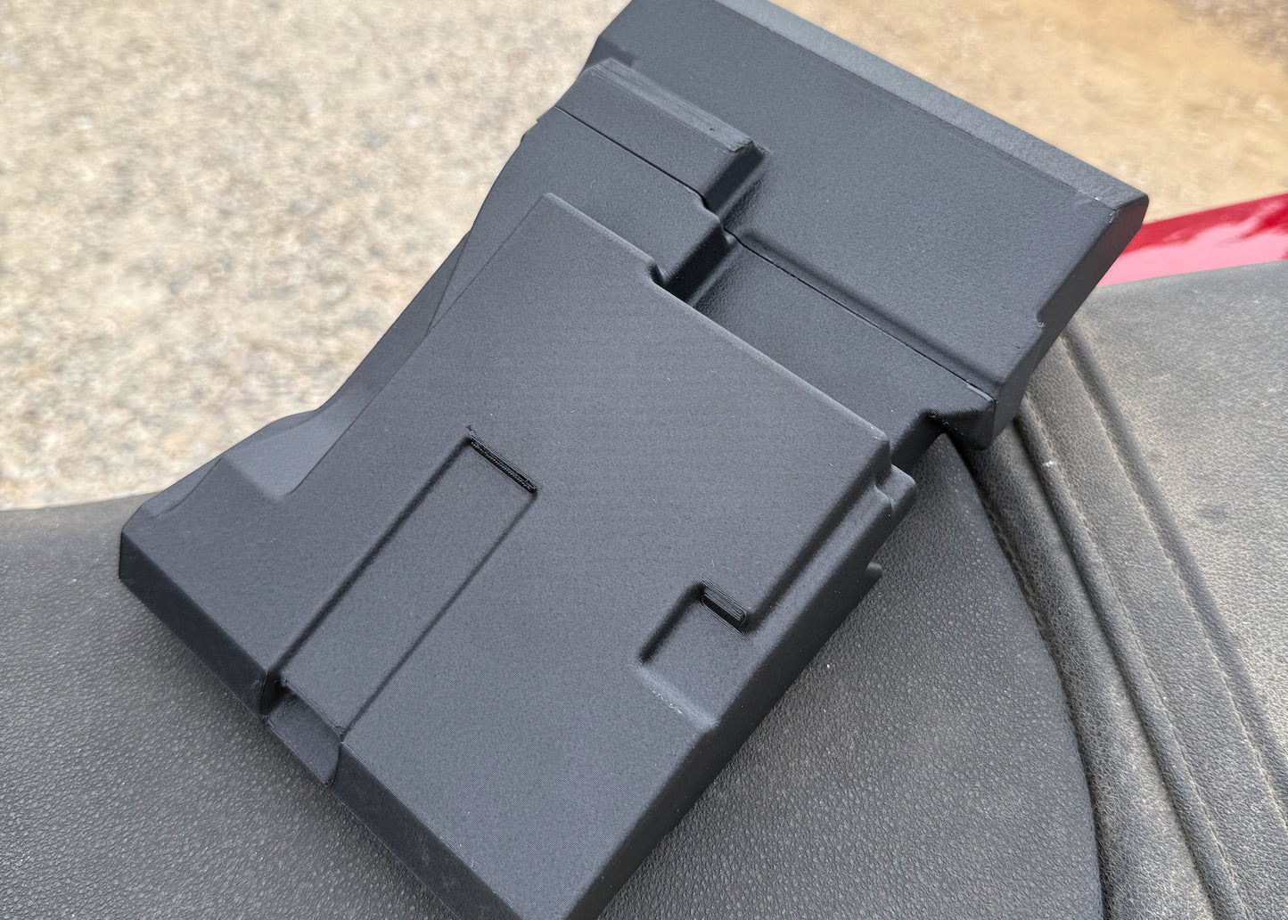 MotoCubby: Under-Seat Storage Box for Yamaha Tenere 700 OEM Seat (’19–’24)