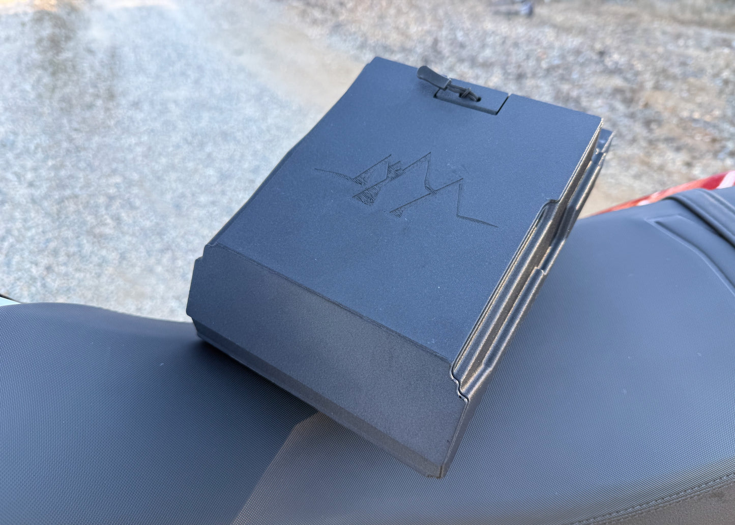 MotoCubby: Under-Seat Storage Box for Yamaha Tenere 700 Rally Seat (’19–’24)