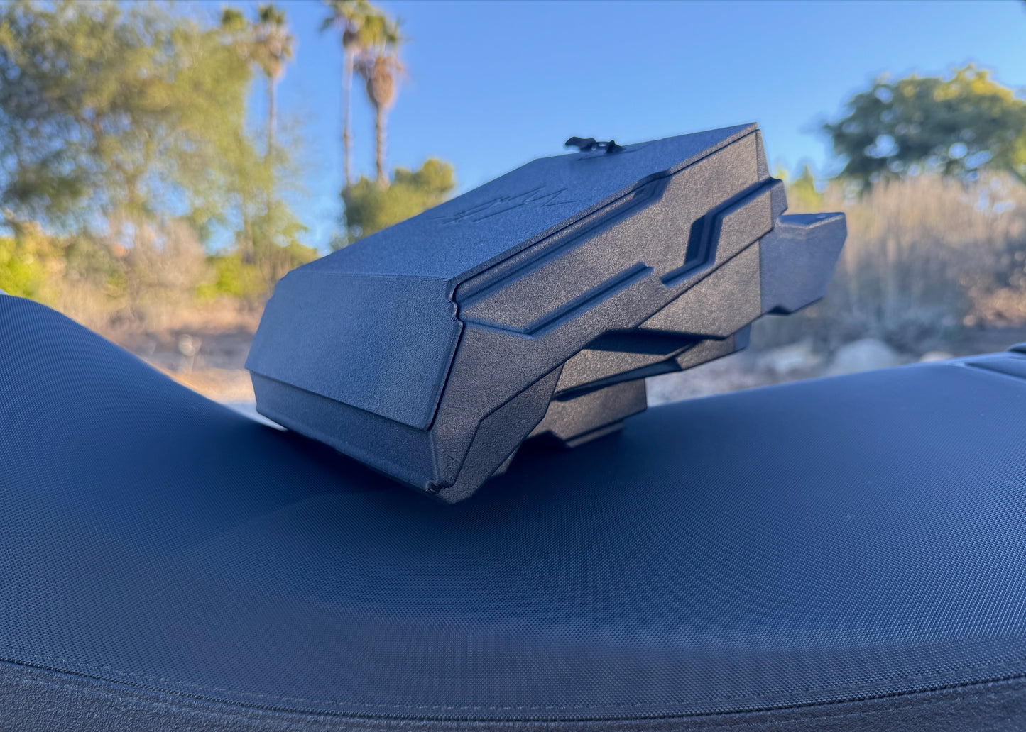 MotoCubby: Under-Seat Storage Box for Yamaha Tenere 700 Rally Seat (’19–’24)