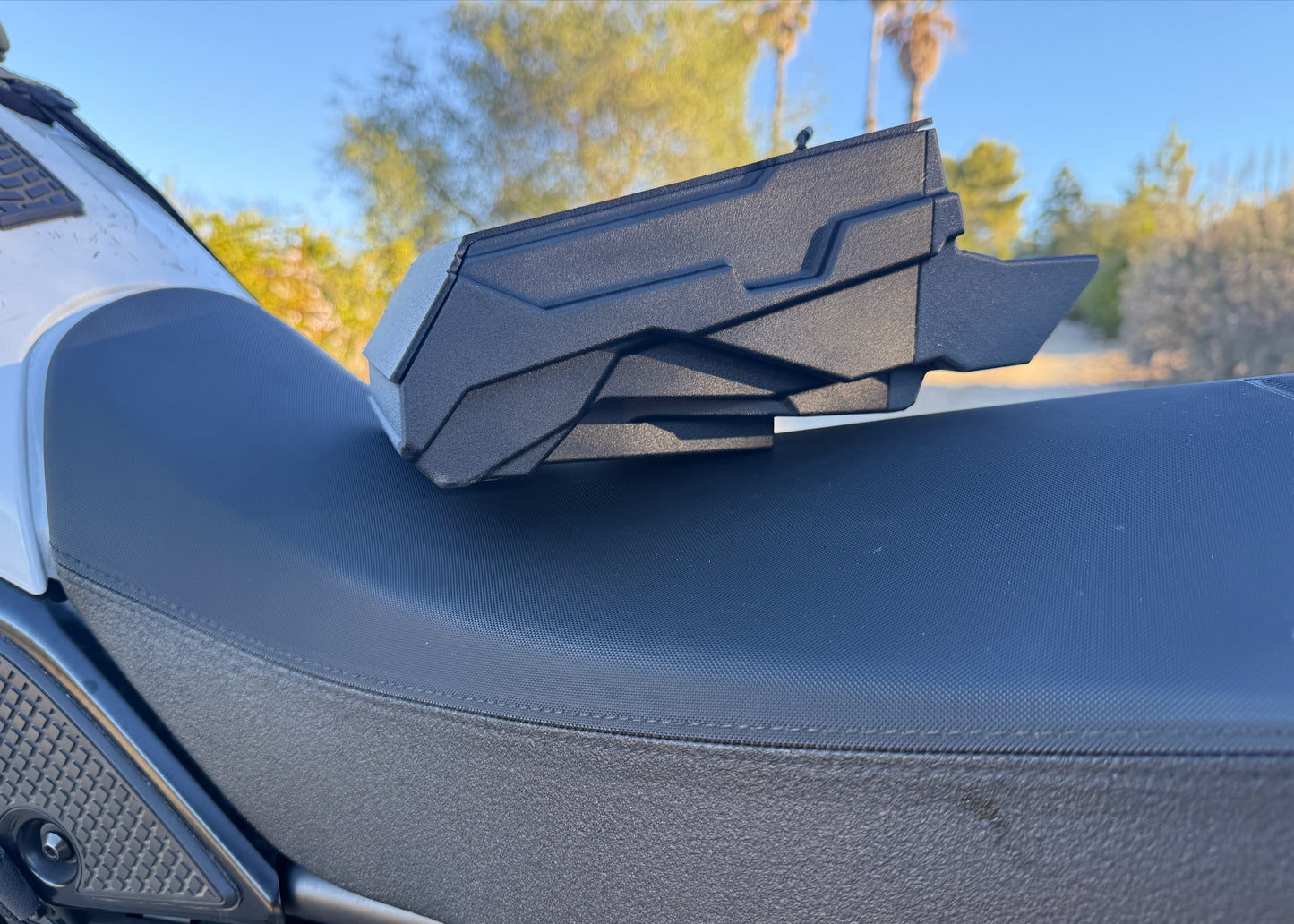 MotoCubby: Under-Seat Storage Box for Yamaha Tenere 700 Rally Seat (’19–’24)