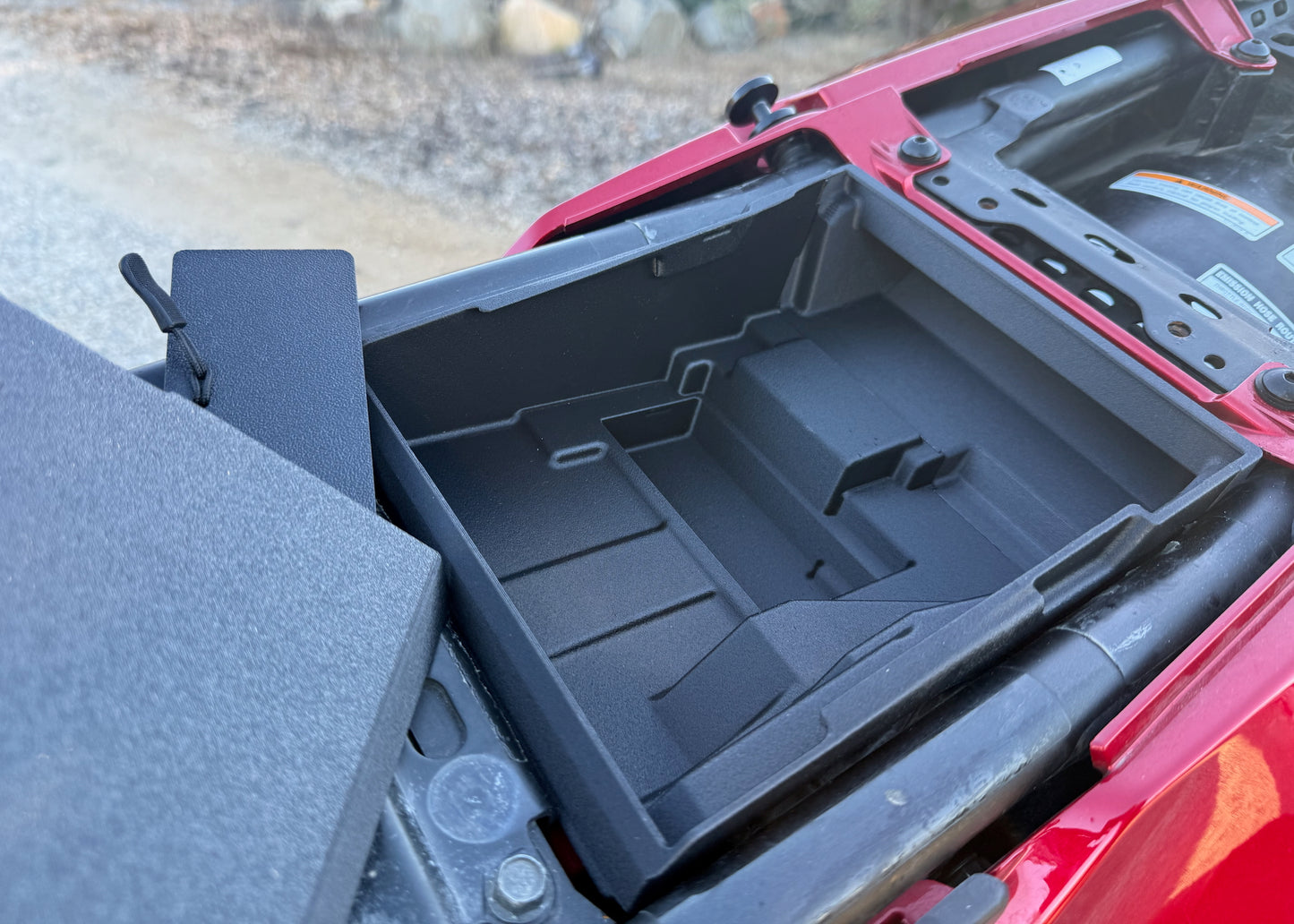MotoCubby: Under-Seat Storage Box for Yamaha Tenere 700 Rally Seat (’19–’24)